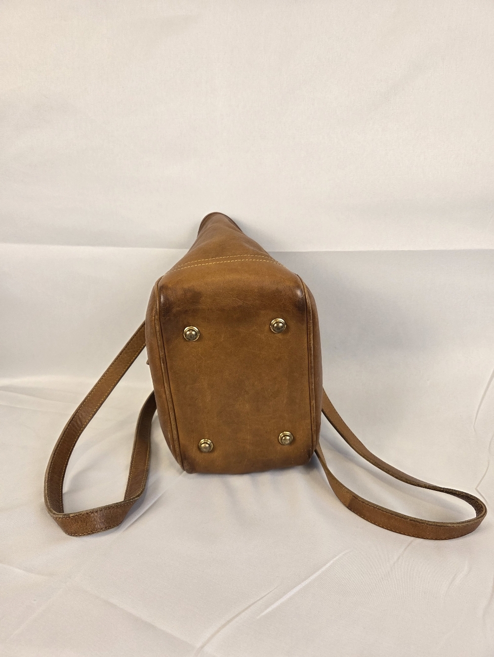 Vintage RARE Dooney & Bourke Florentine Leather Tote Bucket Bag Satchel - Picture 12 of 12